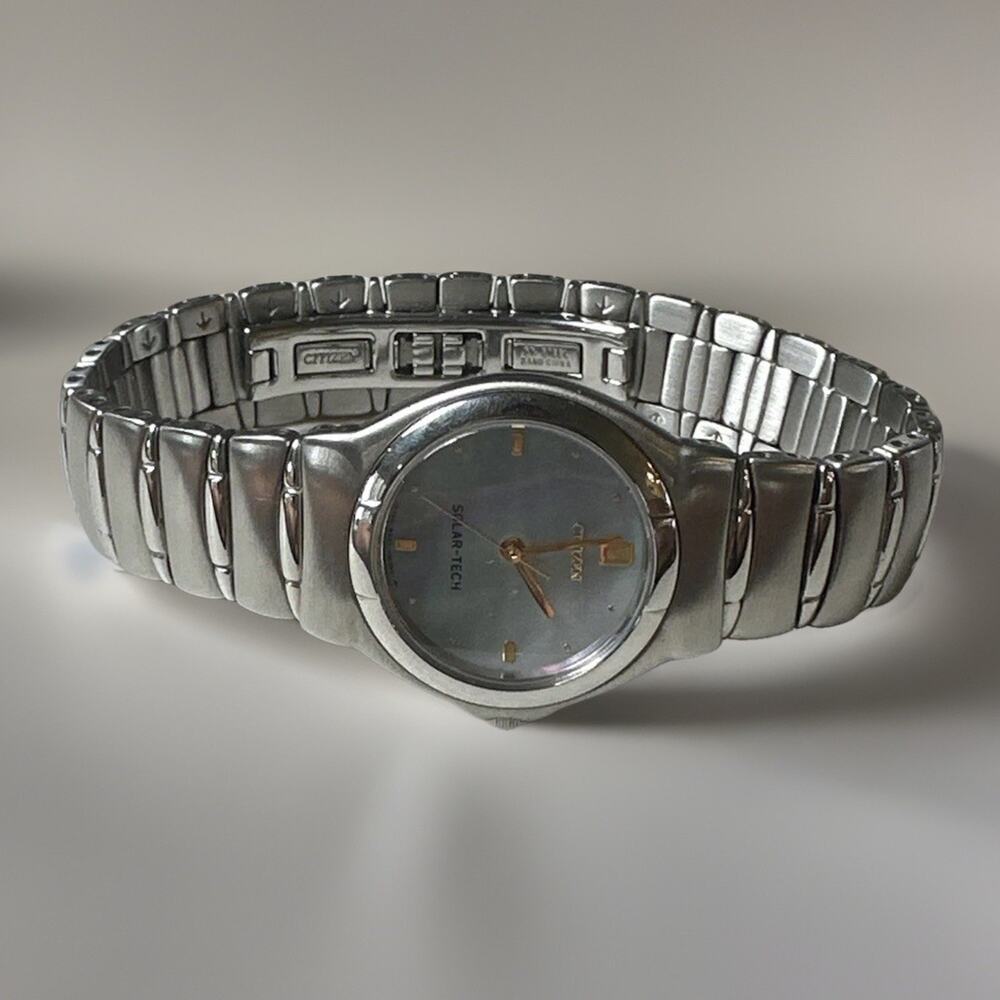 Citizen Mother of Pearl Dial Silver-tone Women's Watch - Picture 13 of 14